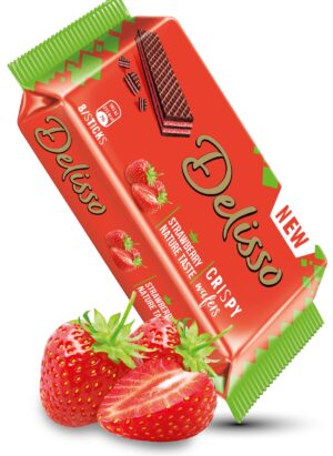 Delisso Strawberry Cream Cocoa Wafer