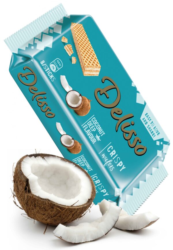 Delisso Coconut Cream Flavor Wafer