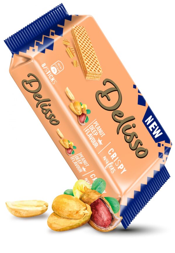 Delisso Peanut Cream Flavor Wafer