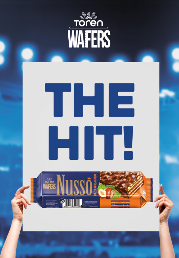 Nusso Milk Chocolate Wafer With hazelnut - Image 2
